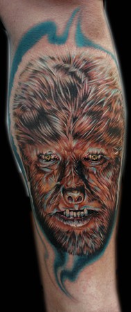 Tattoos - Cecil Porter - wolfman